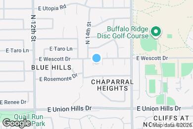 Map image of the property - 18837 N 14th Way