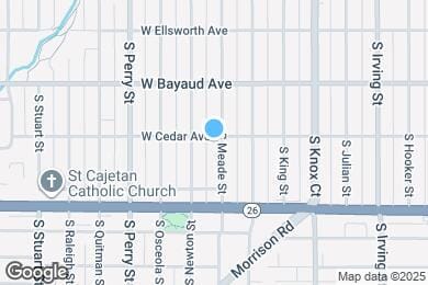 Map image of the property - 201 S Meade St