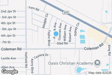 Map image of the property - 606 Patrick Ave