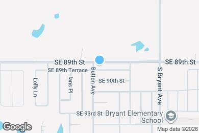 Map image of the property - 2709 SE 89th Ter