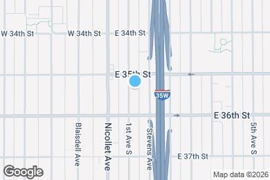 Map image of the property - 3517 1st Ave S