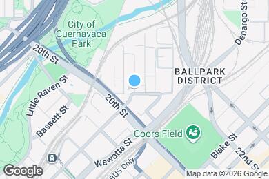 Map image of the property - 2900 Inca St