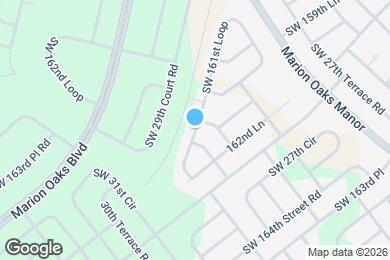 Map image of the property - 2836 SW 161st Loop