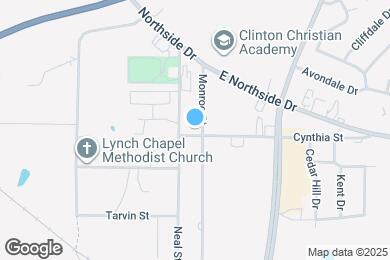 Map image of the property - 1101 Monroe St