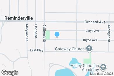 Map image of the property - 1214 Bryce Ave