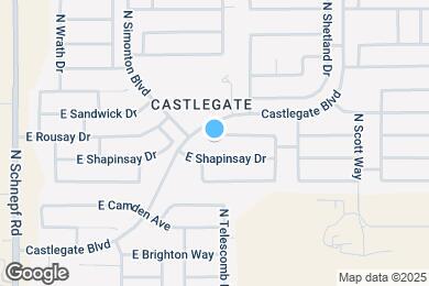 Map image of the property - 4159 E Rousay Dr