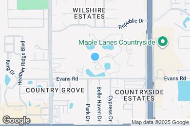 Map image of the property - The Palms @ Chesapeake