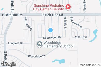 Map image of the property - 145 Cloudcrest Dr