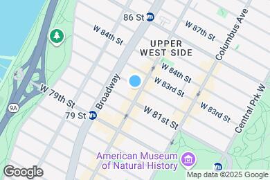 Map image of the property - 452 Amsterdam Ave