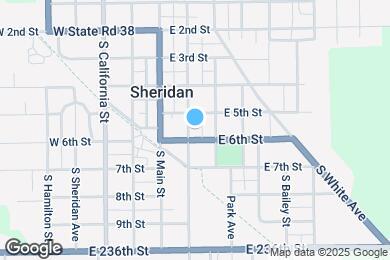 Map image of the property - 505 S Georgia St