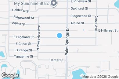 Map image of the property - 448 E Highland St