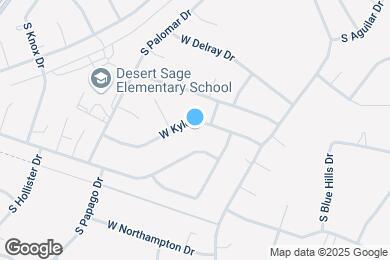 Map image of the property - 240 W Kyle Dr