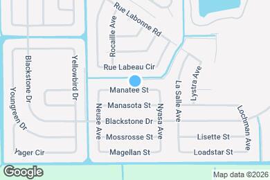 Map image of the property - 218 Manatee St