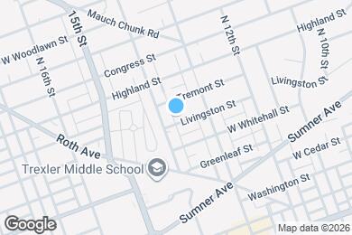 Map image of the property - 1337 W Livingston St