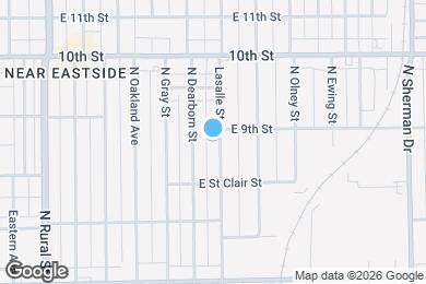 Map image of the property - 848 Lasalle St