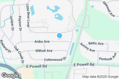 Map image of the property - 1621 Aniko Ave