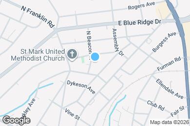 Map image of the property - 205 N Beacon St