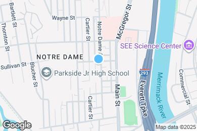 Map image of the property - 180 Notre Dame Ave