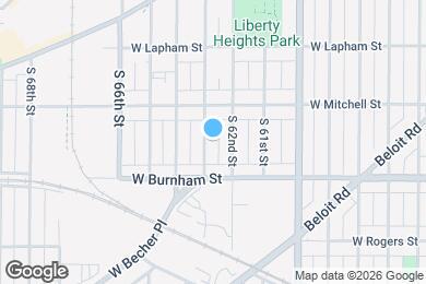 Map image of the property - 1744 S 63rd St