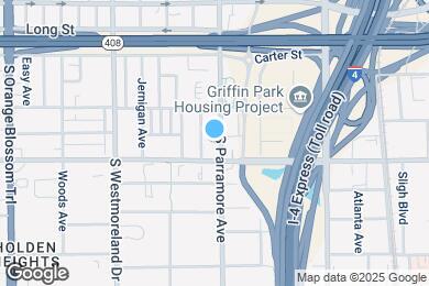 Map image of the property - 834 S Parramore Ave