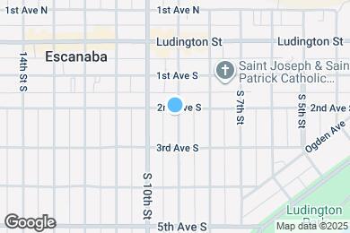 Map image of the property - 322 S 9th St