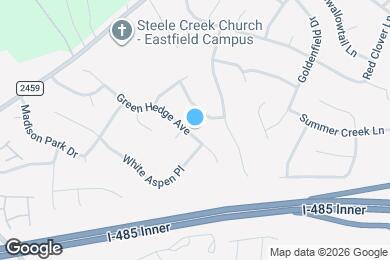 Map image of the property - 10120 Green Hedge Ave
