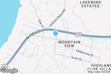 Map image of the property - 3704 San Antonio St