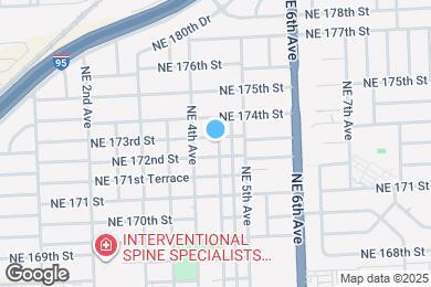 Map image of the property - 17290 NE 4th Ct