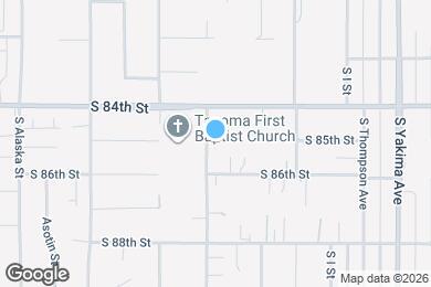 Map image of the property - 8437 S M St