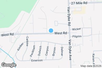 Map image of the property - 7540 West Rd