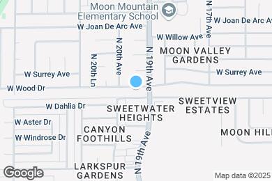Map image of the property - 1915 W Wood Dr