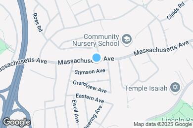 Map image of the property - 2414 Massachusetts Ave