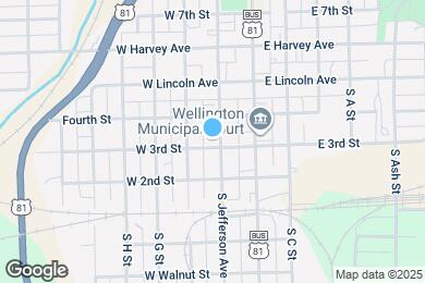 Map image of the property - 322 S Jefferson Ave