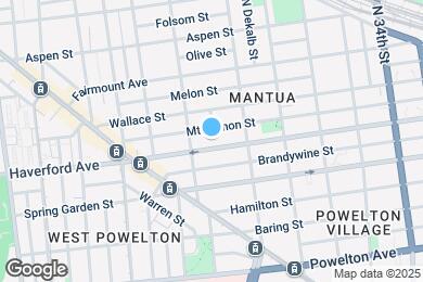 Map image of the property - 3843 Haverford Ave