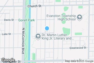 Map image of the property - 1503 Fowler Ave