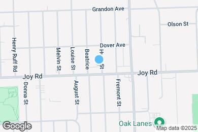 Map image of the property - 8851 Hugh St