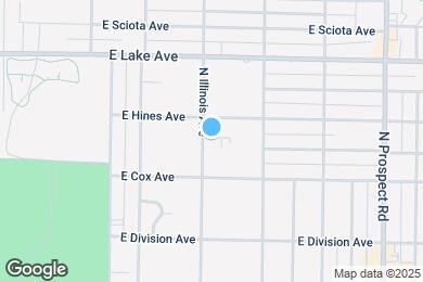 Map image of the property - 4026 N Illinois Ave