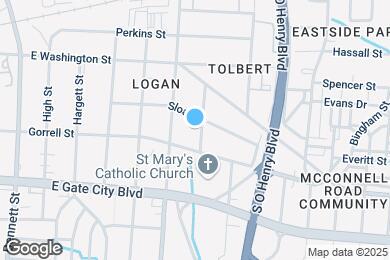 Map image of the property - 704 Dewitt St
