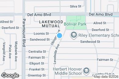 Map image of the property - 4733 Levelside Ave