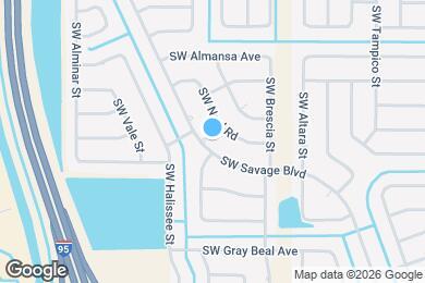Map image of the property - 2245 SW Savage Blvd