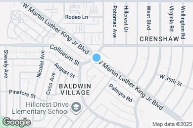Map image of the property - 4410 W Martin Luther King Jr Blvd