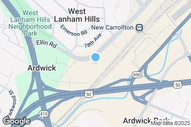Map image of the property - Alta New Carrollton