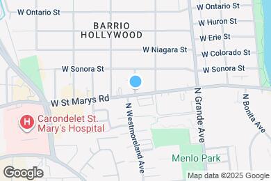 Map image of the property - 1322 W Saint Marys Rd