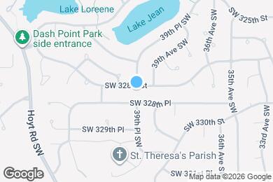 Map image of the property - 4001 SW 328th St