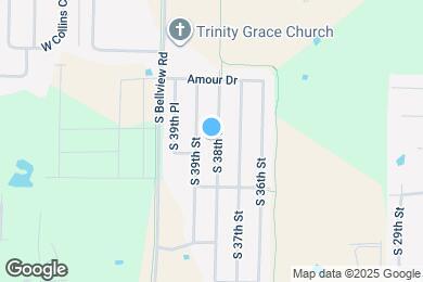 Map image of the property - 6102 S 38th St