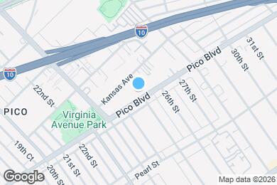 Map image of the property - Santa Monica Palms