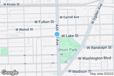 Map image of the property - 150 N Ashland Ave