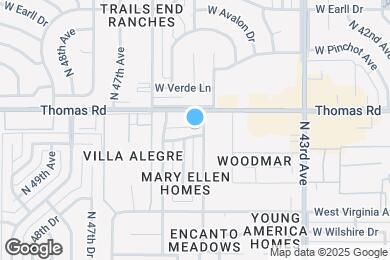 Map image of the property - 4506 W Edgemont Ave