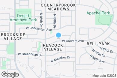 Map image of the property - 8810 W Grovers Ave