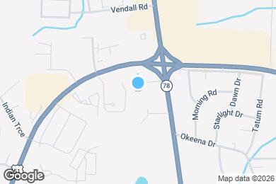 Map image of the property - The Grove Commons on Marr Drive